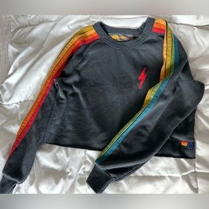 Aviator Nation Cropped Sweatshirt